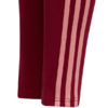 Legginsy dla dzieci adidas Essentials 3-Stripes Leggings czerwone HE1997