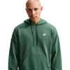 Bluza męska Nike Club FT PO Hoodie zielona FN3866 323