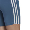 Spodenki damskie adidas Essentials 3-Stripes Bike Shorts niebieskie HD1803