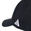 Czapka z daszkiem dla dzieci adidas Manchester United czarna KT0654