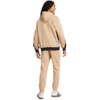 Dres męski adidas Sportswear Fleece Colorblock Hooded beżowy KB5265