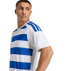 Koszulka męska adidas Hooped 26 Jersey biało-niebieska KF3389