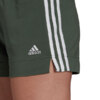 Spodenki damskie adidas Essentials Slim Shorts khaki GM5525