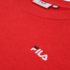 Bluza męska Fila Leverano Regular Crew Sweat czerwona FAM0876 30002