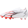 Buty piłkarskie Puma Ultra Match FG/AG białe 107347 01