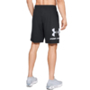 Spodenki męskie Under Armour Sportstyle Cotton Logo czarne 1329300-001