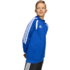 Bluza dla dzieci adidas Tiro 26 League Sweat Full Zip Hoodie niebieska KF9102