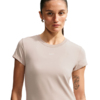 Koszulka damska Nike Sportswear Chill Knit kremowa FV5508 236