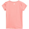Koszulka dla dziewczynki 4F jasny róż HJZ21 JTSD009A 56S				