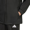 Kurtka dla dzieci adidas Entrada 26 All Weather czarna JZ9104