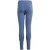 Legginsy dla dzieci adidas Essentials 3-Stripes Cotton Tights niebieskie IS2633