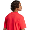 Koszulka męska adidas Essentials Small Logo Single Jersey czerwony JF1095