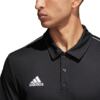 Koszulka męska adidas Core 18 Polo czarna CE9037