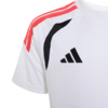 Koszulka dla dzieci adidas Tiro 26 League Jersey biało-czarno-czerwona KR0369