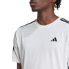 Koszulka męska adidas Train Essentials 3-Stripes Training Tee biała IB8151