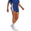 Spodenki damskie adidas Essentials 3-Stripes High Waisted Biker niebieskie JE1225