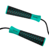 Skakanka z łożyskami Spokey Candy Rope czarno-zielona 943631