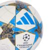 Piłka nożna adidas UCL J290 25/26 League Stage biało-niebiesko-złota JP1542