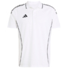 Koszulka męska adidas Tiro 25 Competition Polo biała JY1807