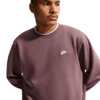 Bluza męska Nike Club BB brązowa FN3886 502