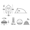 Namiot High Peak Minitramp 2 czarny 10151