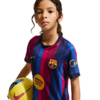 Koszulka dla dzieci Nike FC Barcelona 2026/27 Stadium Home bordowo-niebieska II1624 683