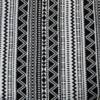 Hamak fotel brazylijski 100x100 Etno czarno-biały 1029634