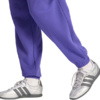 Spodnie damskie adidas Essentials Linear French Terry Cuffed fioletowe KF8363
