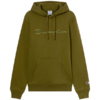 Bluza męska Champion Hooded Sweatshirt oliwkowa 220271 GS585
