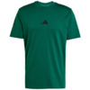 Koszulka męska adidas Essentials Small Logo Single Jersey zielona JF1096