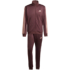 Dres męski adidas Sportswear Basic 3-Stripes French Terry brązowy JI8872