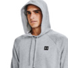 Bluza męska Under Armour Rival Fleece Hoodie szara 1357092 011