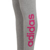 Legginsy dla dzieci adidas Essentials Linear Logo szare IC3580