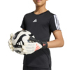Rękawice bramkarskie dla dzieci adidas Predator Training czarno-białe KE9707