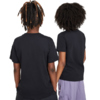 Koszulka dla dzieci Nike Sportswear czarna FZ5177 010