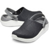 Chodaki Crocs Literide Clog czarno-szare 204592 05M