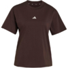 Koszulka damska adidas Essentials Small Logo brązowa KX0795