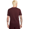 Koszulka męska Nike Club Tee burgundowa AR4997 652