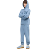 Bluza dla dzieci Puma ESS Small No.1 Logo Centered Hoodie niebieska 692976 26