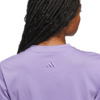 Koszulka damska adidas Cursive jasny fiolet KB2402