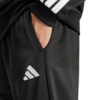 Dres męski adidas Sportswear Basic 3-Stripes French Terry czarny JC5375
