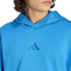 Bluza męska adidas ALL SZN Fleece Hoodie niebieska KC3182