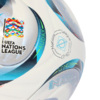 Piłka nożna adidas UEFA Nations League 26/27 Pro biało-niebiesko-pomarańczowa KE7539