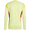 Koszulka bramkarska męska adidas Tiro 25 Competition Goalkeeper Long Sleeve żółta JN2018
