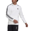 Bluza męska adidas Essentials Fleece 3-Stripes Hoodie biała GU2522
