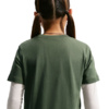 Koszulka dla dzieci Nike Sportswear zielona FZ5177 305