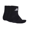 Skarpety adidas Cushioned Sportswear Ankle 3P czarne KC9633