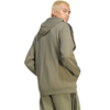 Bluza męska adidas Essentials 3-Stripes French Terry Hoodie oliwkowa KY4204