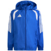 Kurtka dla dzieci adidas Tiro 26 League Windbreaker niebieska JY9723
