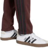 Spodnie męskie adidas Essentials 3-Stripes Fleece brązowe JX0713